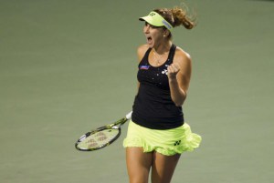 Bencic shows her passion for tennis